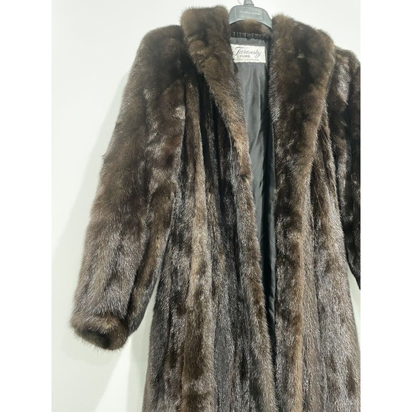 Womens Turansky Furs West Hartford‎ Full Length Mink Coat Size 14 16 XL - Picture 2 of 13